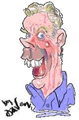 Cartoonist John Landers